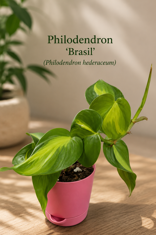 Philodendron Brasil ( With 4'' Pot)